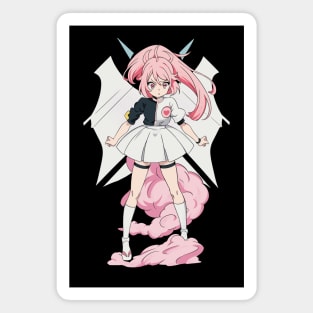 Anime and manga girl cute kawaii Magnet